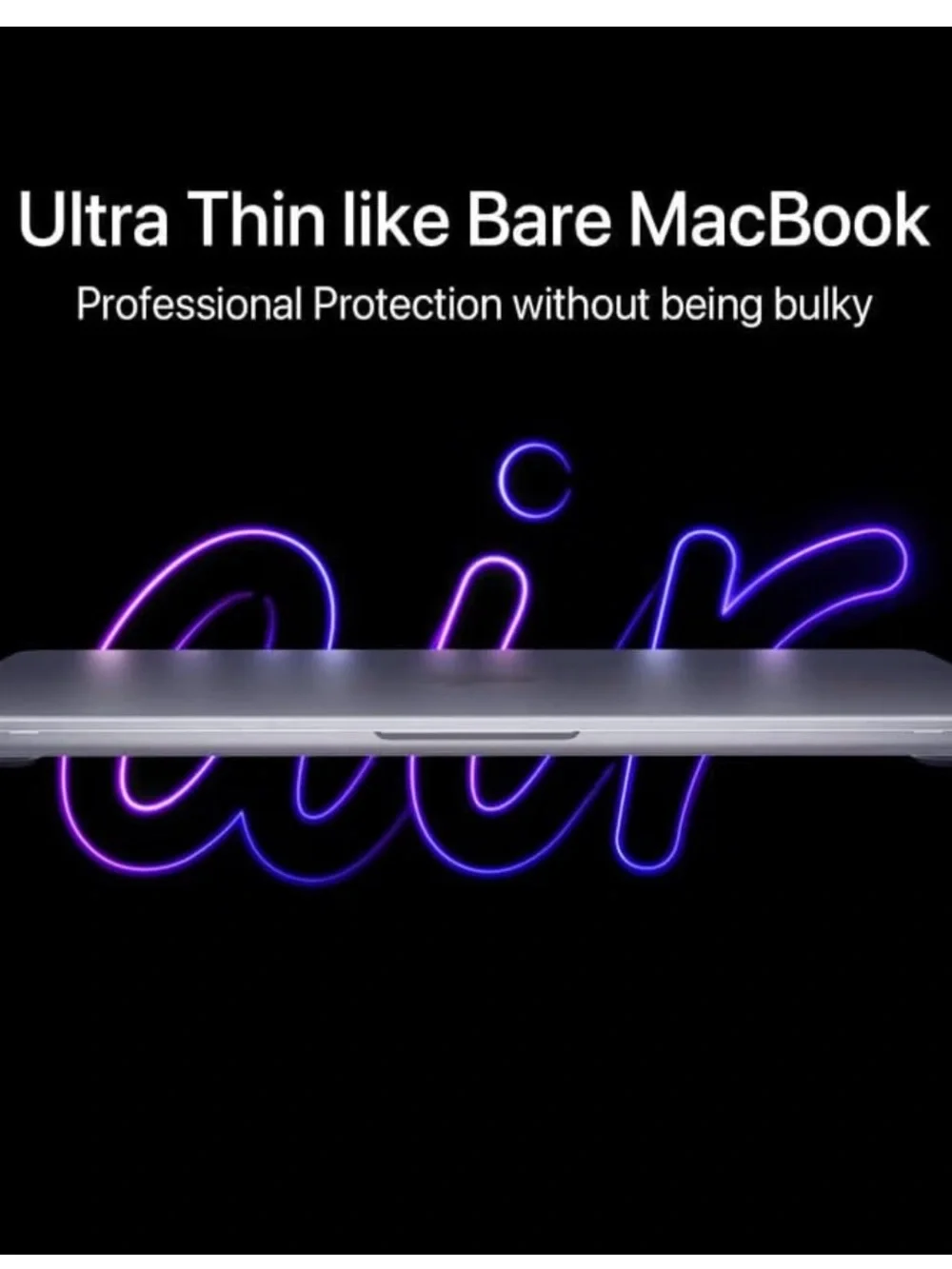 Clear Matte Macbook Cover- Hard Shell